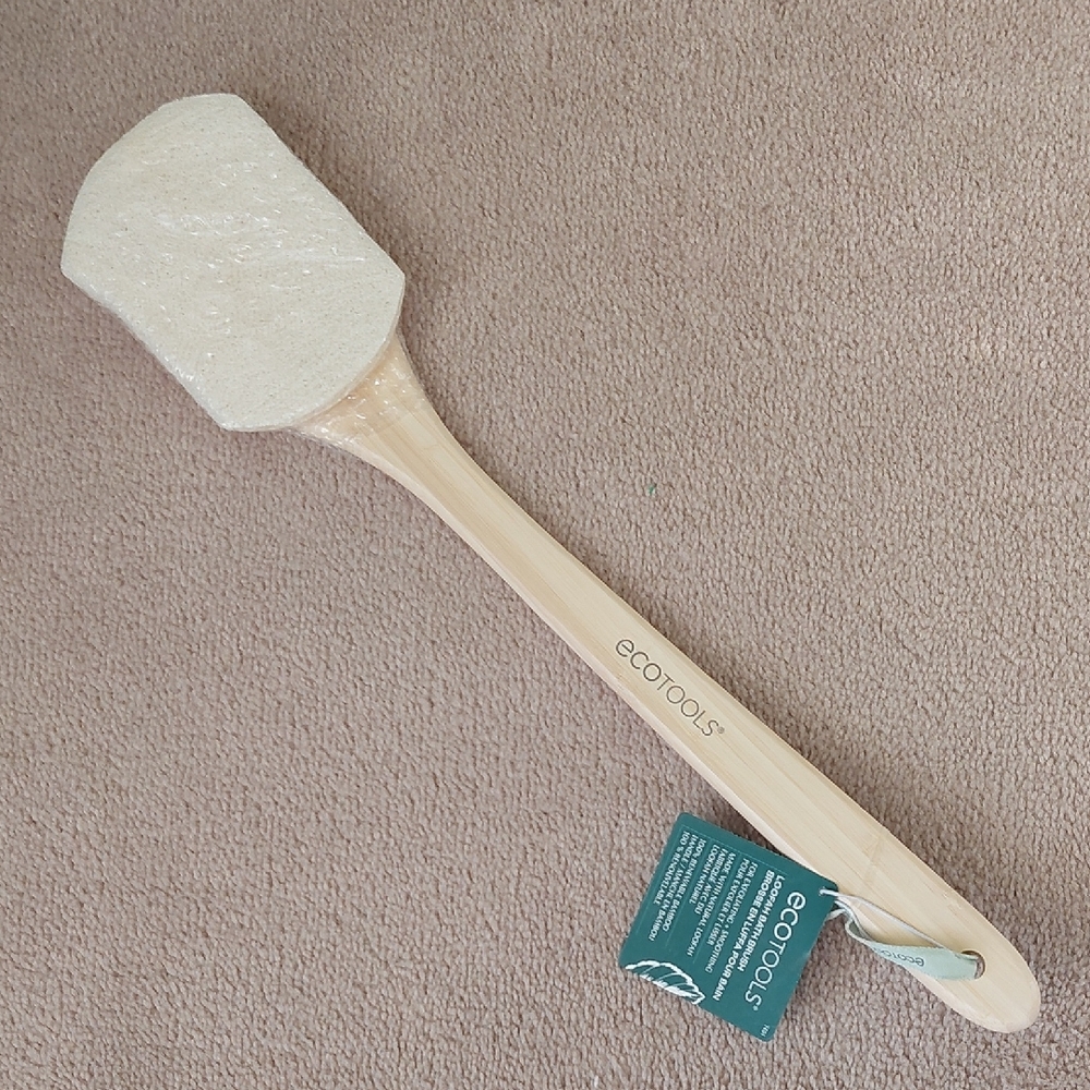 FREE with Bundle when purchasing towels, EcoTools Wooden Handle Bath Sponge